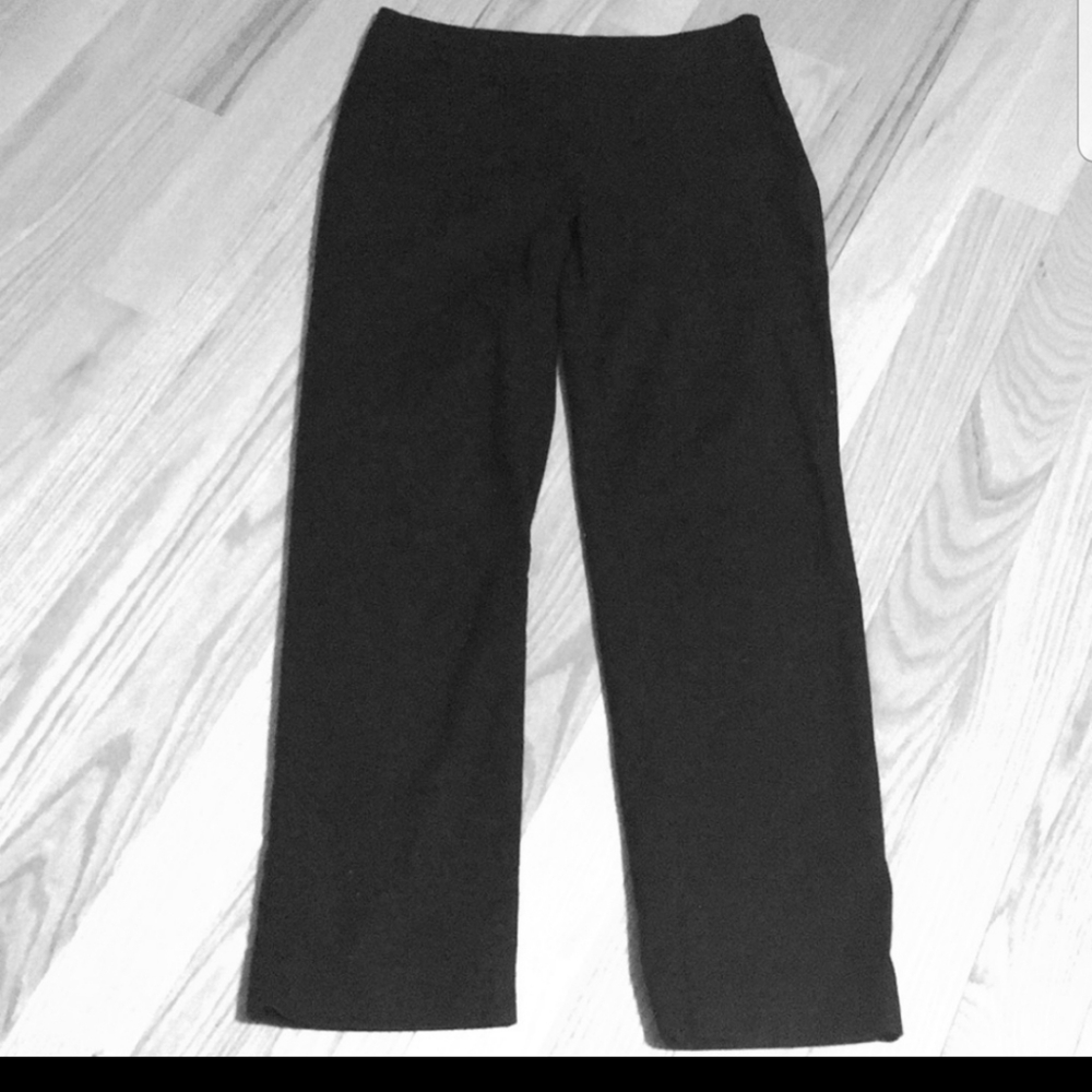 Black loose fit pants